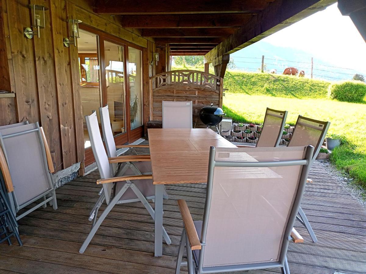 Villa Edelweiss - 3 To 6 Guests - Private Use Of Indoor Pool, Sauna And Garden Terrace أبتيناو المظهر الخارجي الصورة